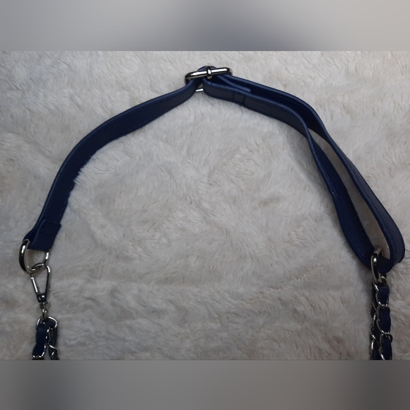 Badgley Mischka Denim Diamond Quilted Fanny Pack - Picture 10 of 13